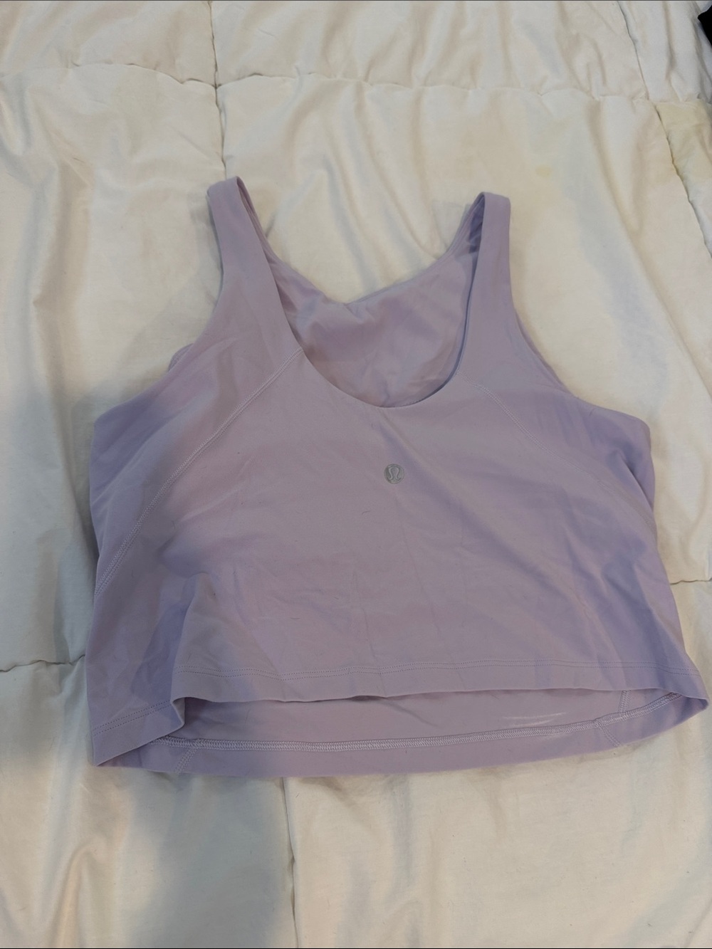 lululemon athletica Lavender high neck align tank - cropped